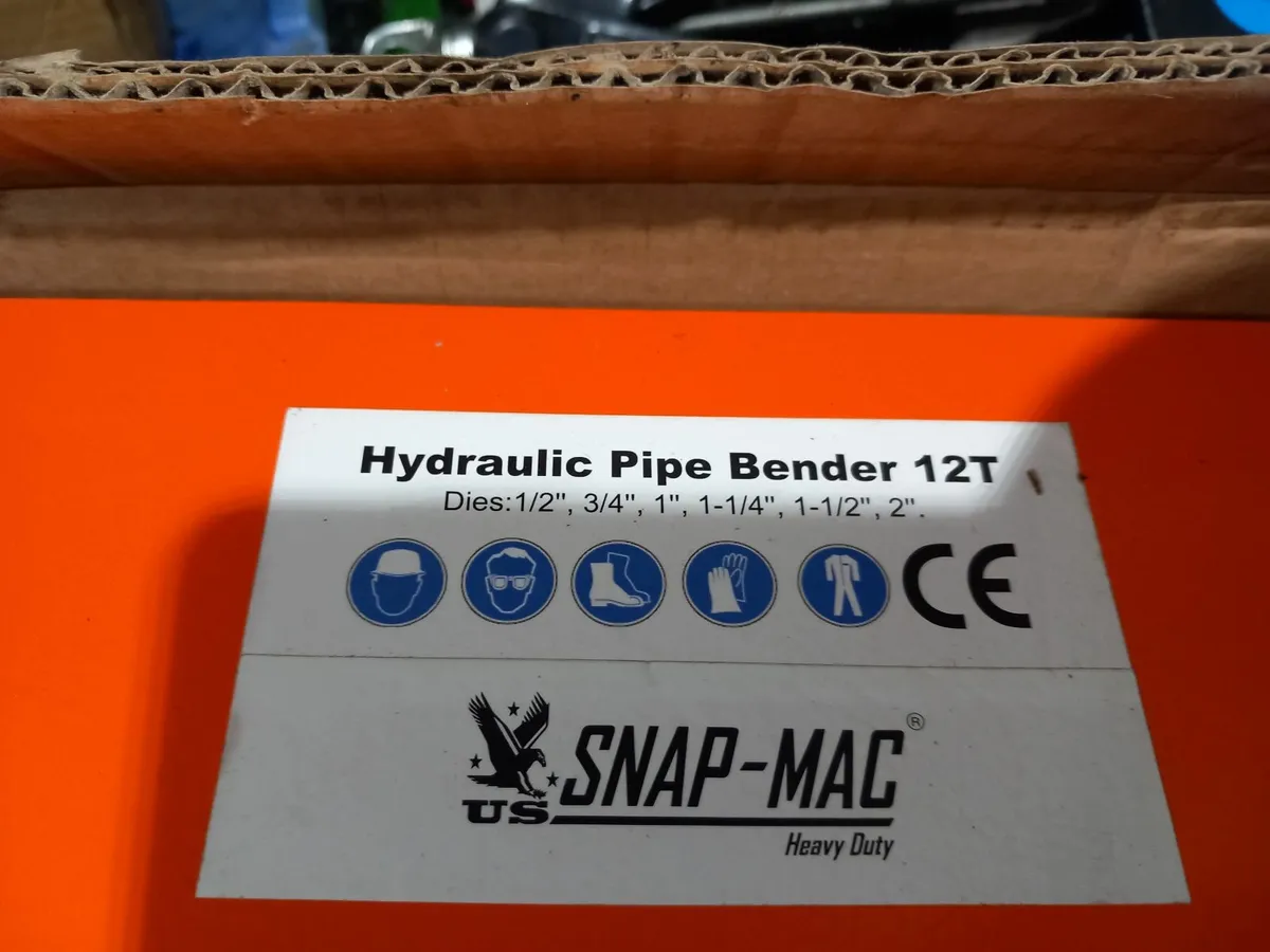 New 12t hydraulic pip bender - Image 3