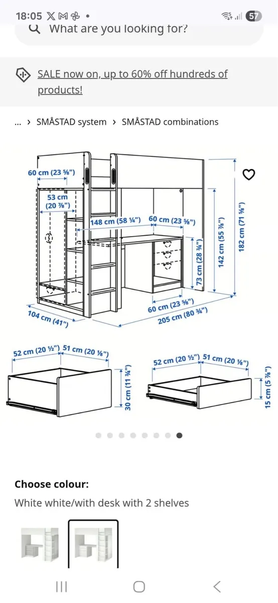IKEA LOFT BED - Image 2