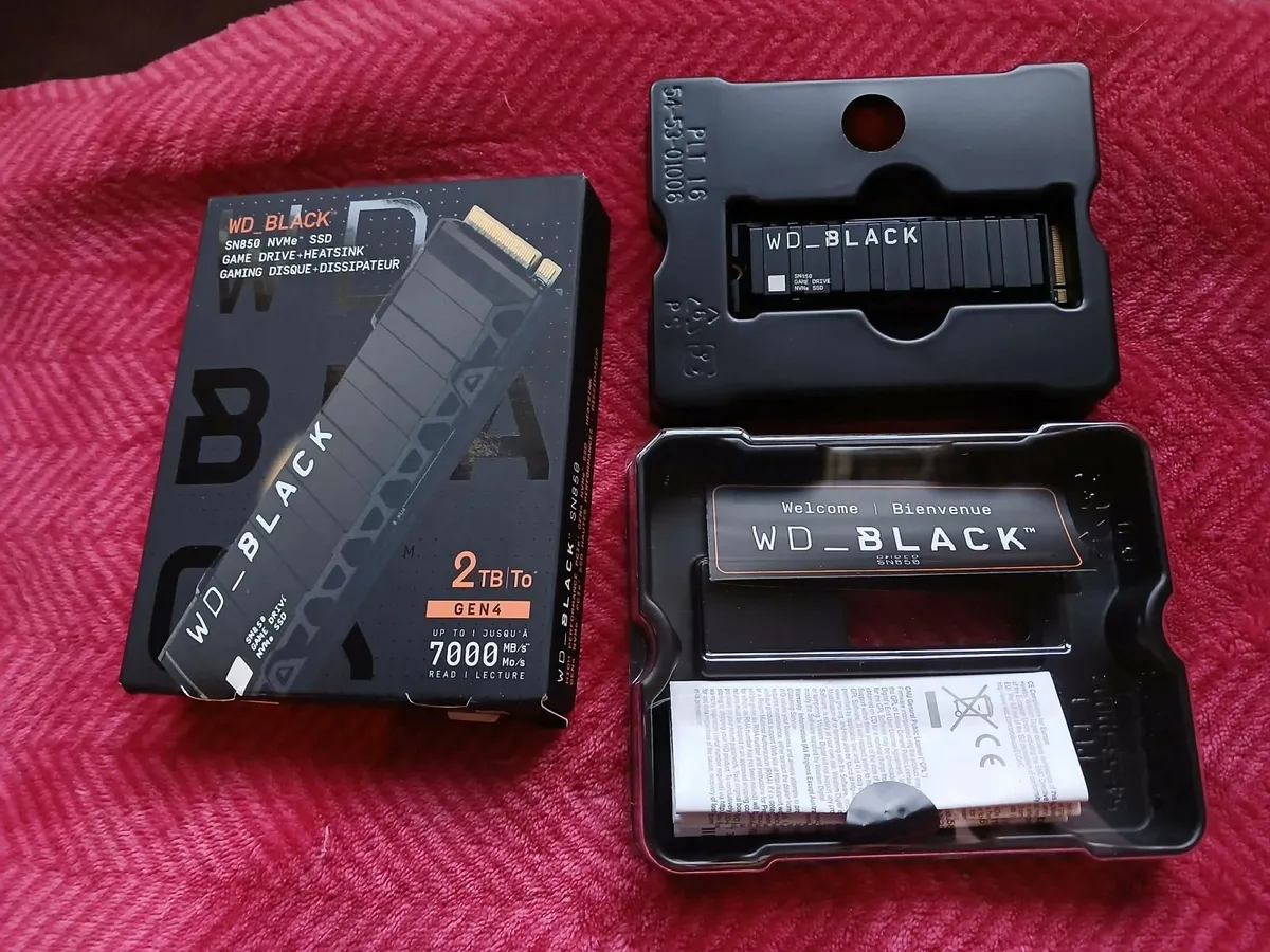 WD Black Sn850 2tb Nvme M.2 SSD - Image 3