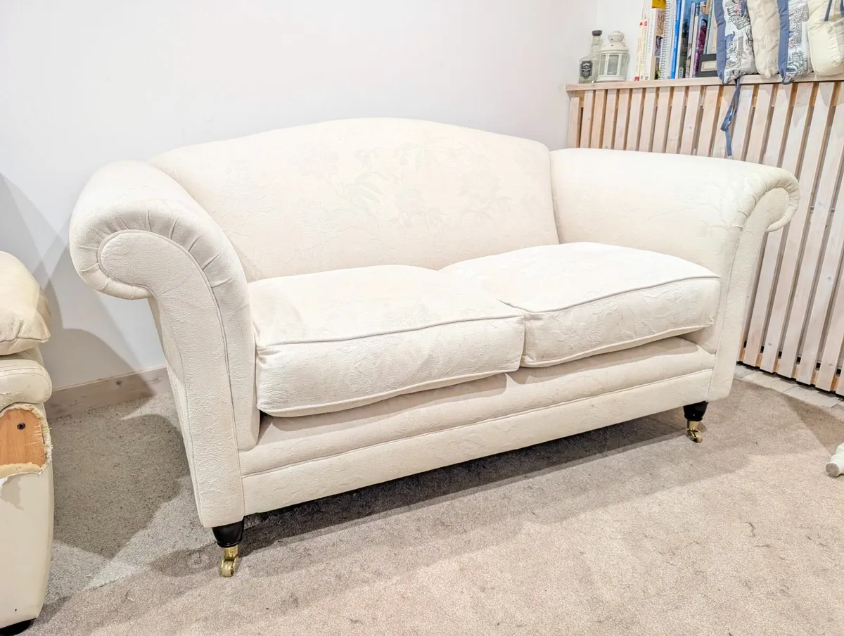 Laura Ashley Two Seat Couch - Image 3
