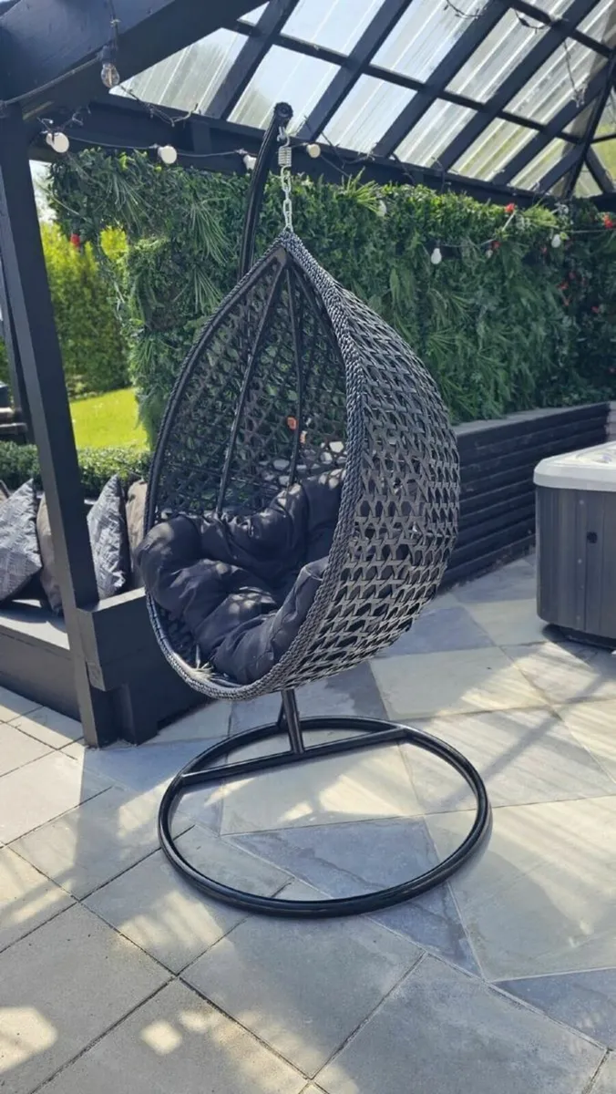 Swing Egg chair Brand new Rattan - Image 4