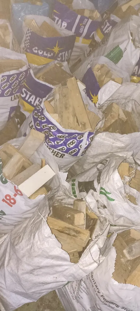 Bags of Firewood and kindling - Image 1