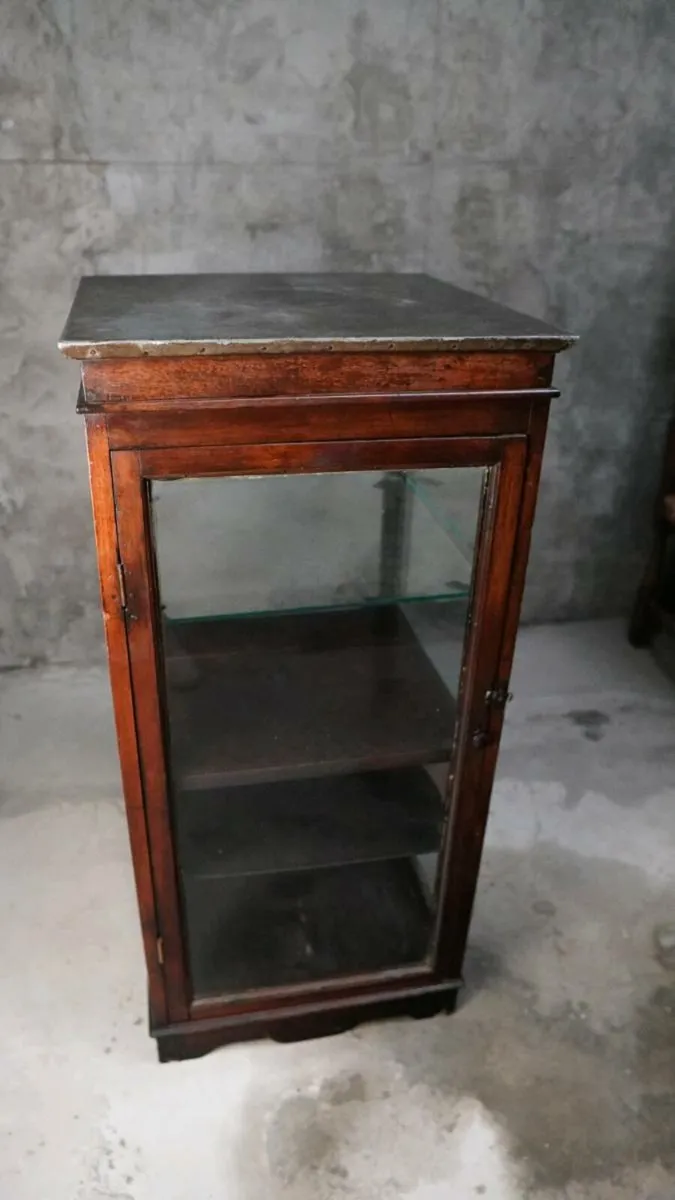 Antique Victorian shop display Case apothecary - Image 1