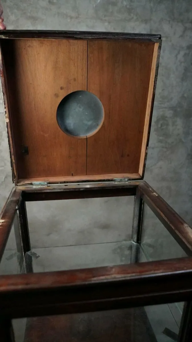 Antique Victorian shop display Case apothecary - Image 4