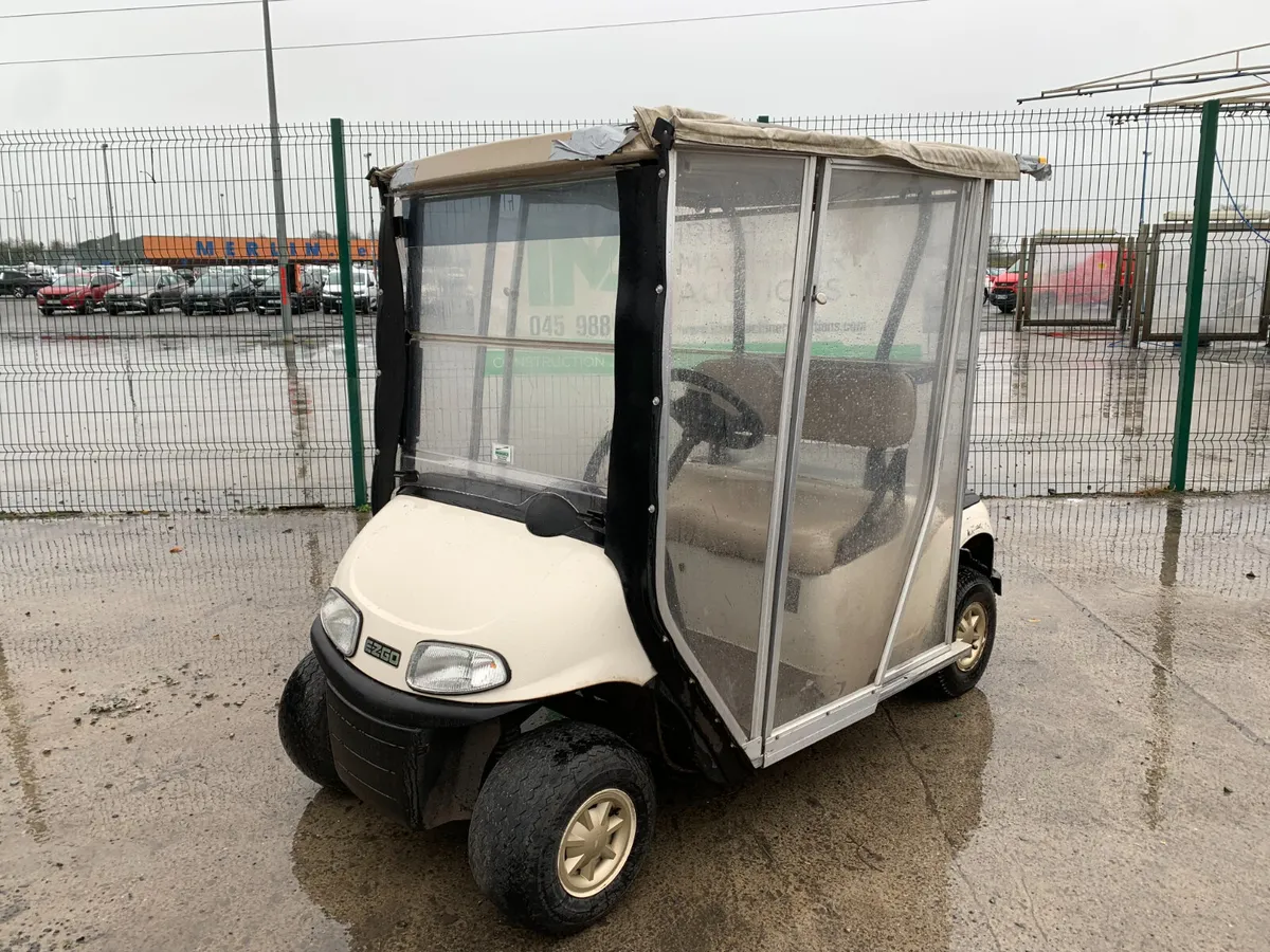 UNRESERVED EZGO ELECTRIC GOLF CART FOR AUCTION - Image 1