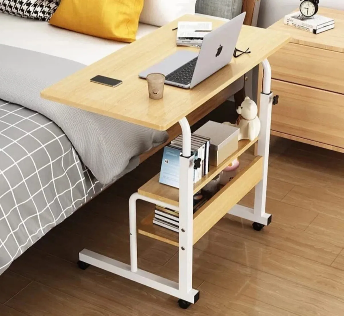 Height Adjustable Overbed Table - Image 1