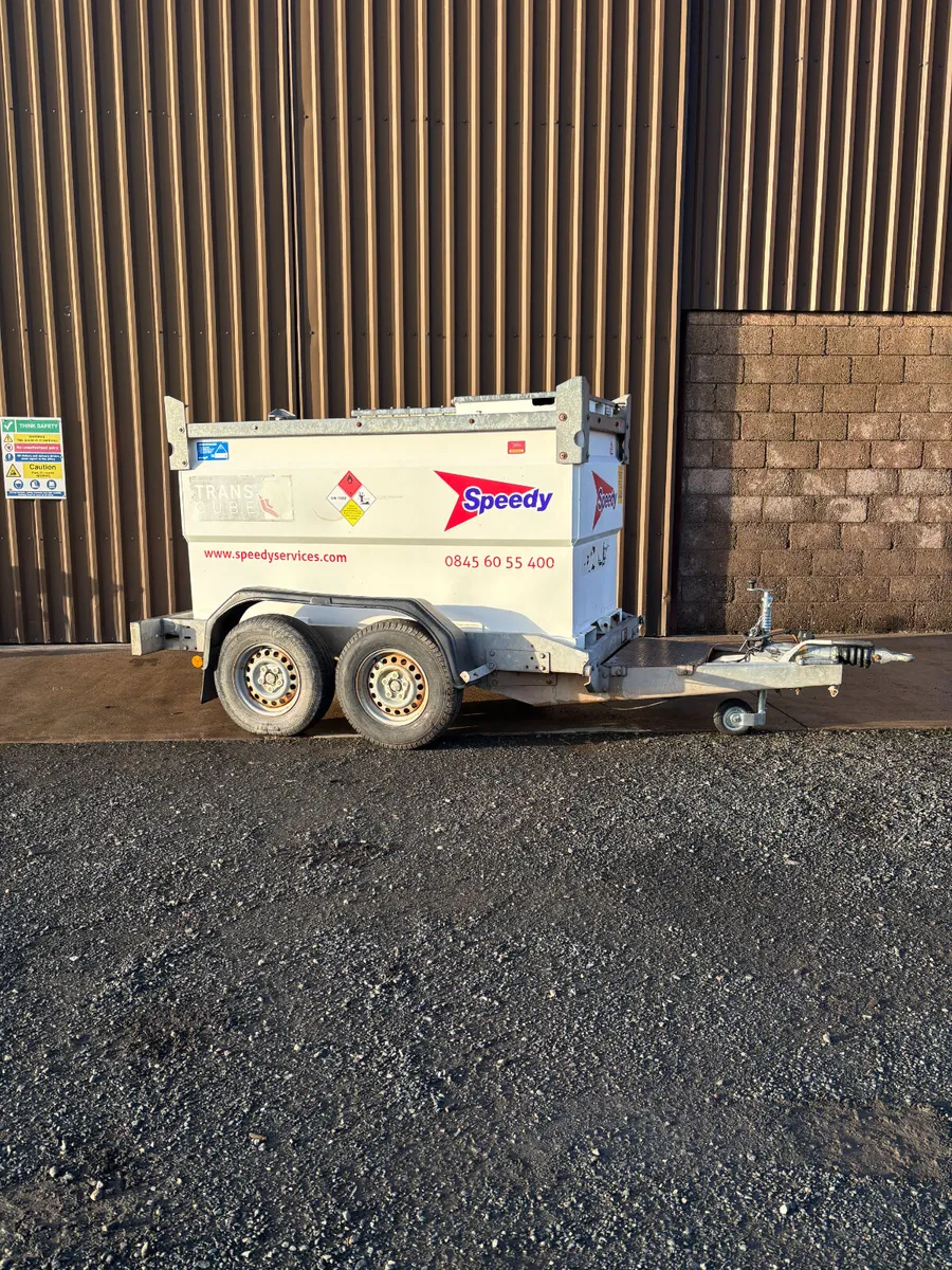 Western Transcube 2000L Bunded Diesel Bowser - Image 1