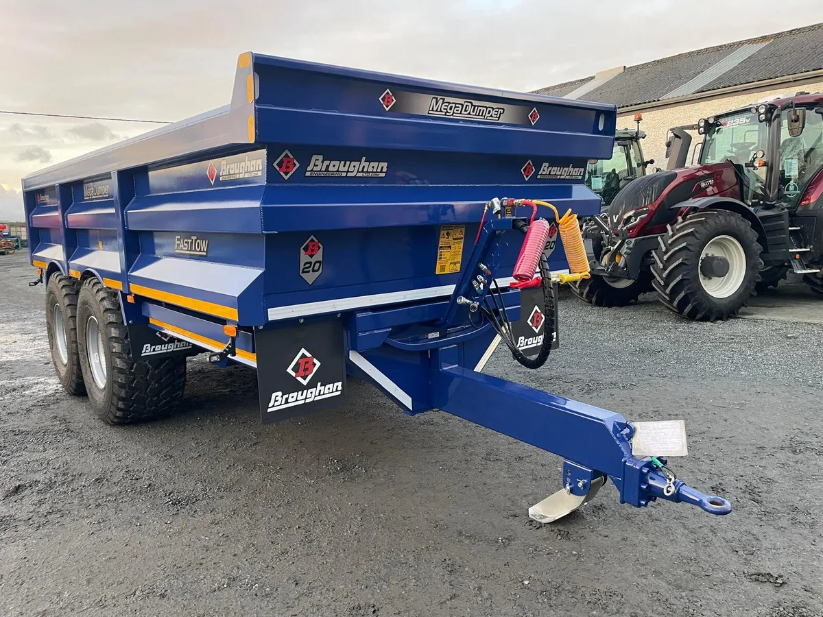 Broughan 20 Ton Dump Trailers - In Stock - Image 3