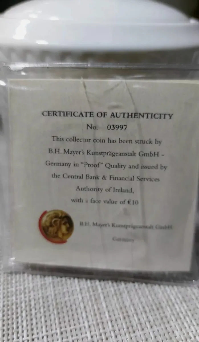 2006 IRELAND SILVER PROOF 10 EURO - Image 3