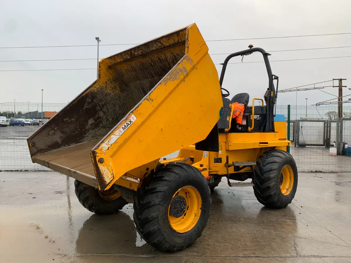 2019 JCB 9T STRAIGHT TIP DUMPER FOR AUCTION - Image 1