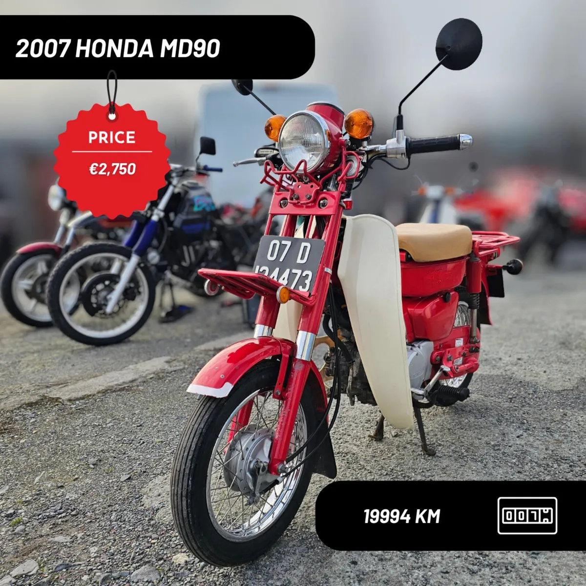 2007 HONDA MD90 - Image 1