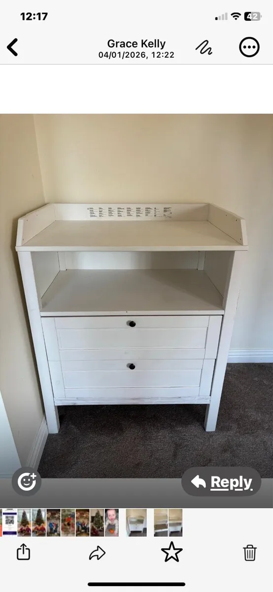 Baby changing unit - Image 1