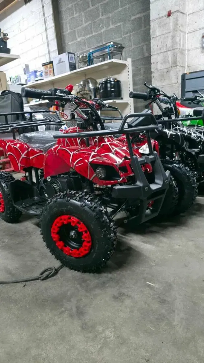 49cc Kids Quad Bike Electric & Pull Start - Image 1