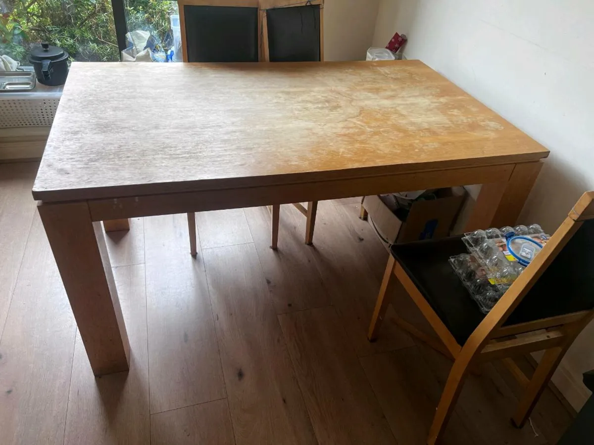 Dining table and Sofa table - Image 1