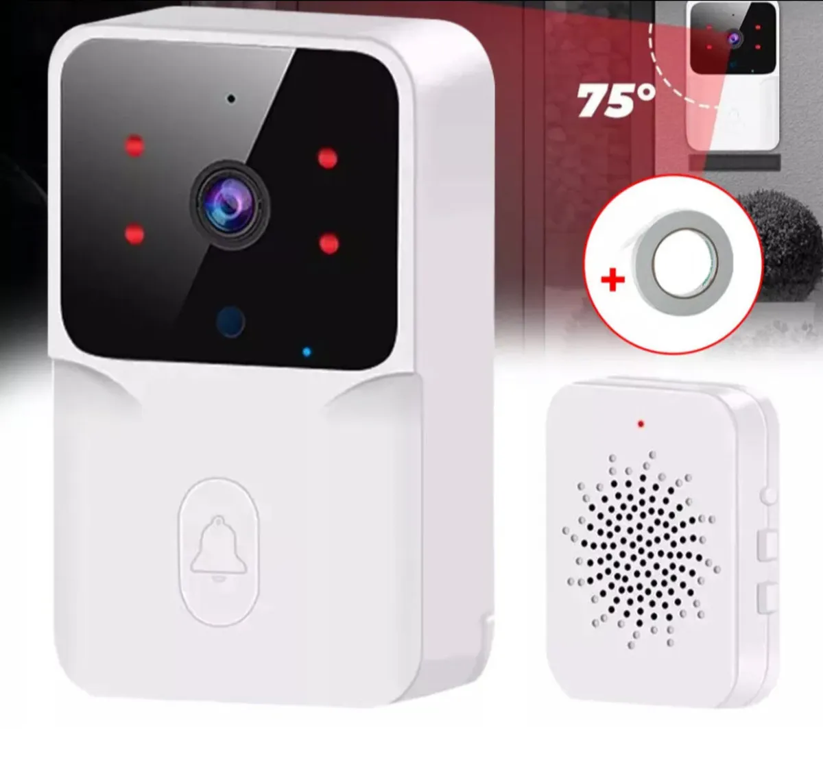 Smart Wireless WiFi Video Doorbell - Image 3