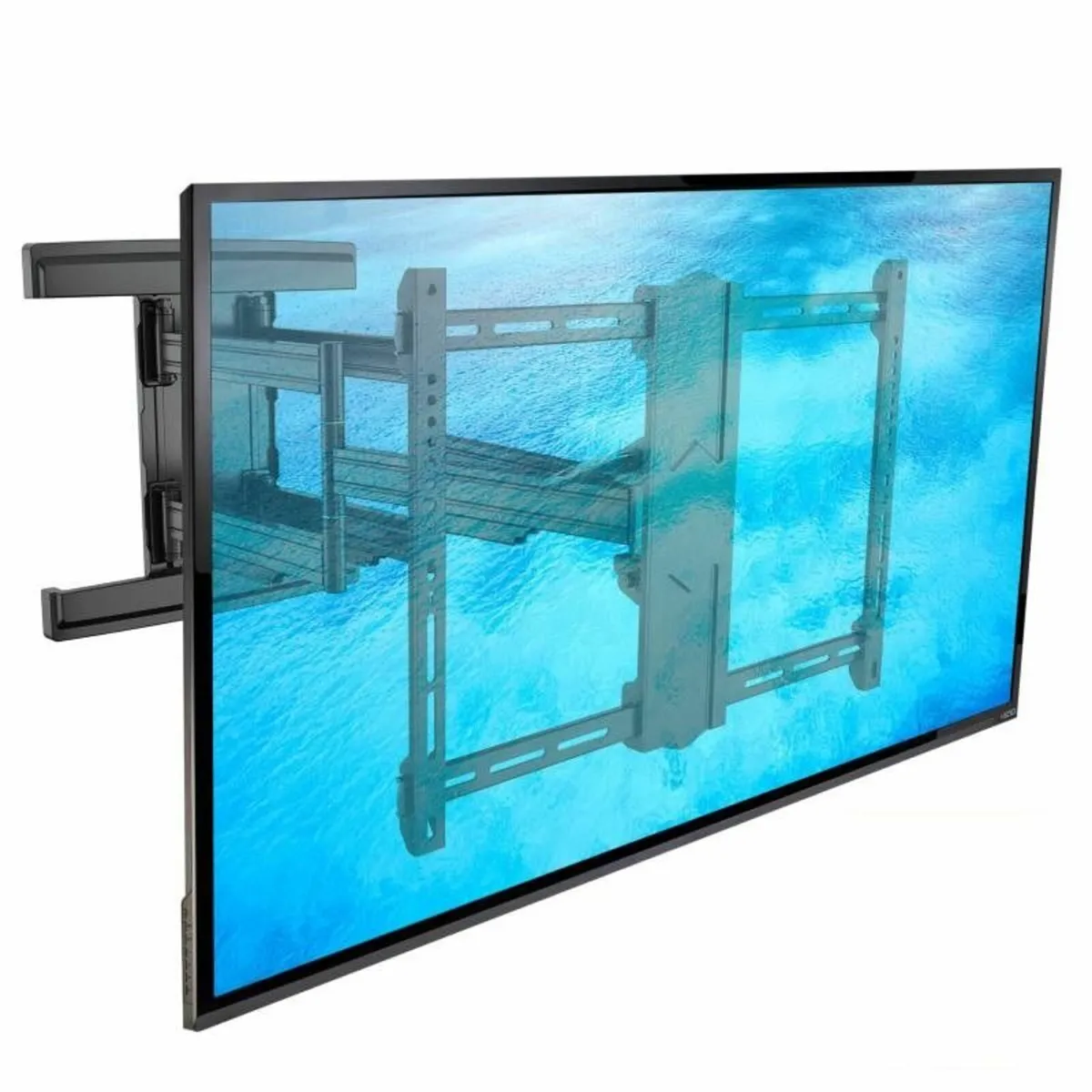 Tv Wall Mount Bracket Tilt Swivel Long Arm 37-80" - Image 4