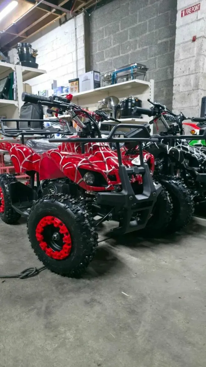 49cc Kids Quad Bike Electric & Pull Start - Image 1