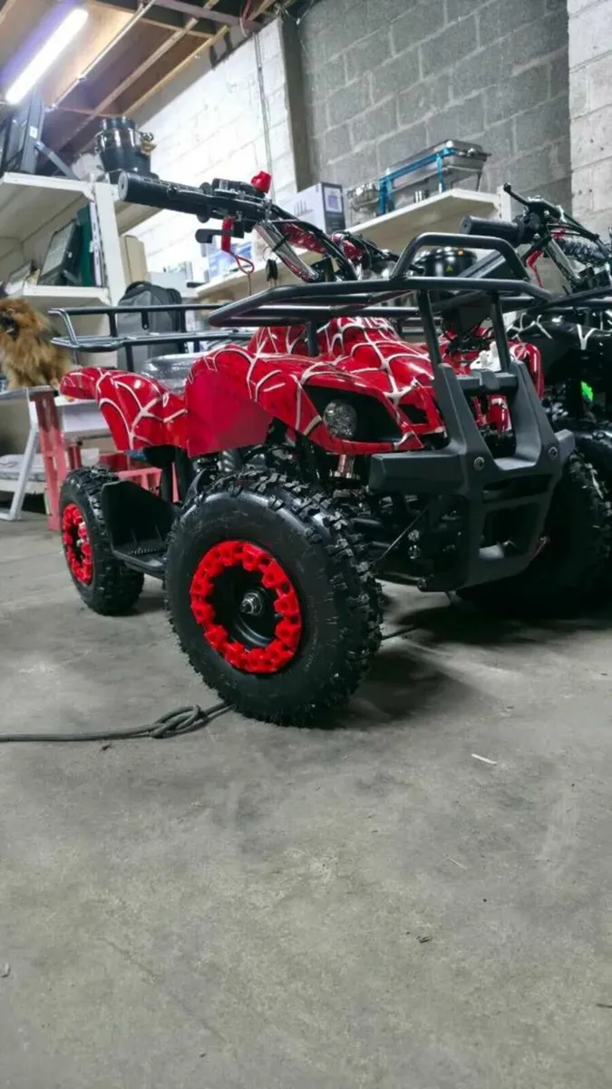 49cc Kids Quad Bike Electric & Pull Start - Image 2