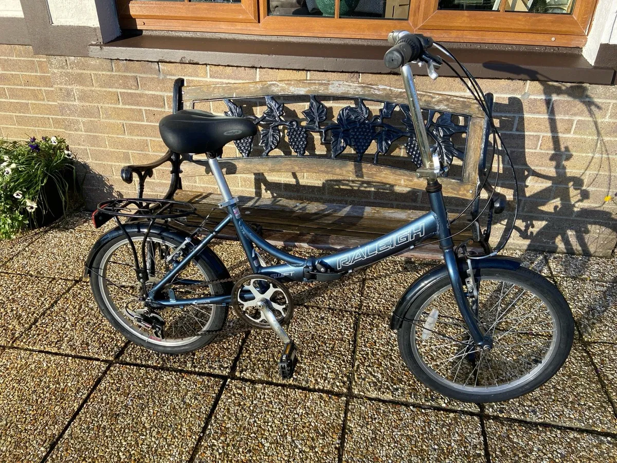Raleigh Fold. Up. Bike - Image 1