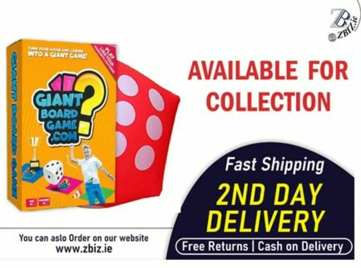 Giant Board Game for Children and Family Outdoor - Image 1