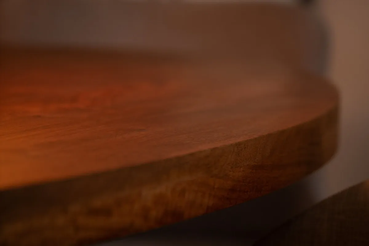 Round Dining Table 1.5m Ex Display Like New - Image 4