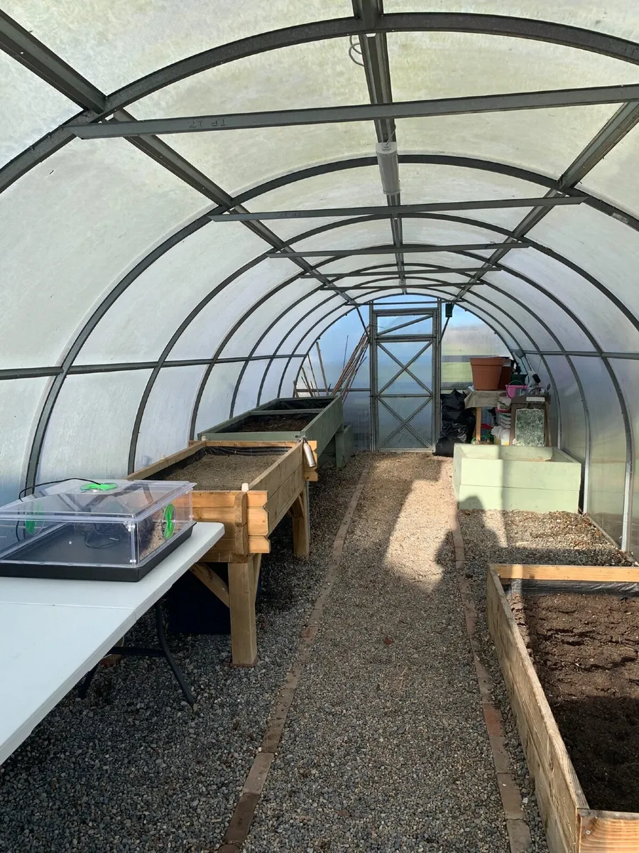 Polytunnel … strong polycarbonate polytunnel - Image 2