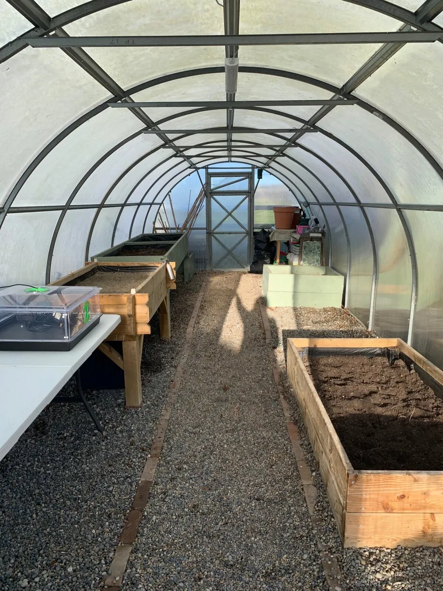 Polytunnel … strong polycarbonate polytunnel - Image 4