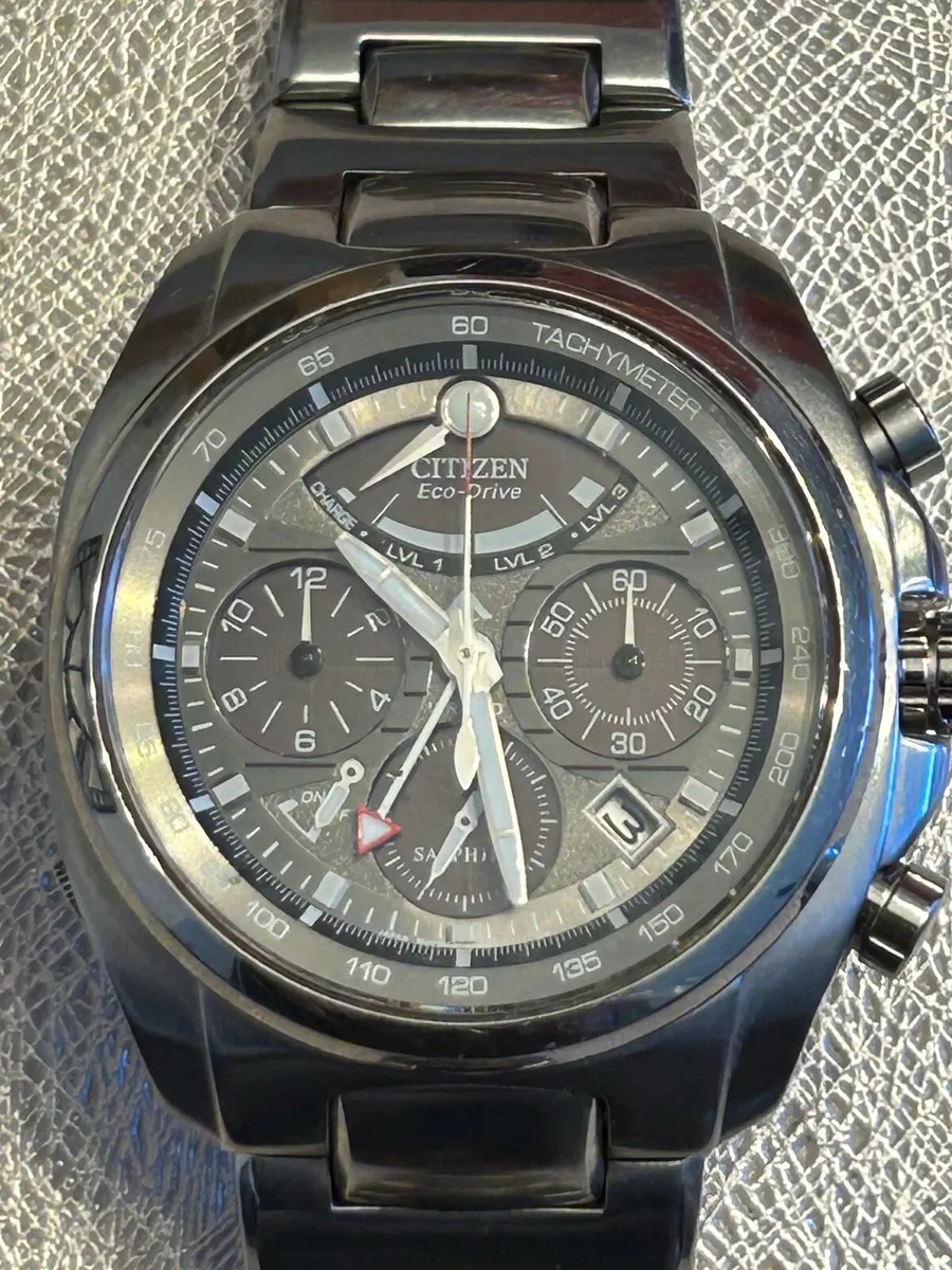 CITIZEN solar Calibre 2100 Grey Dial Chronograph - Image 1
