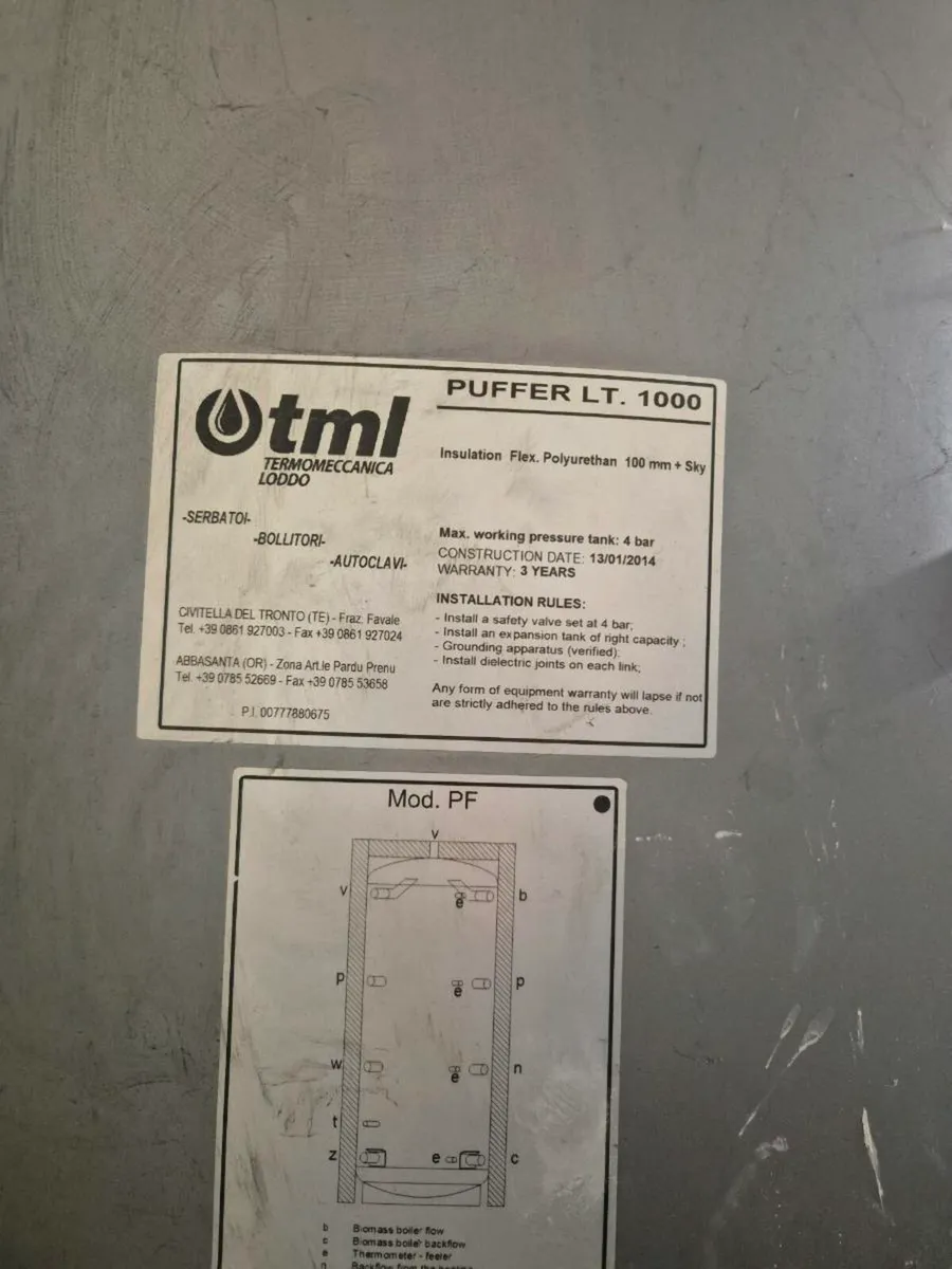 Buffer Tank 1000l - Image 2