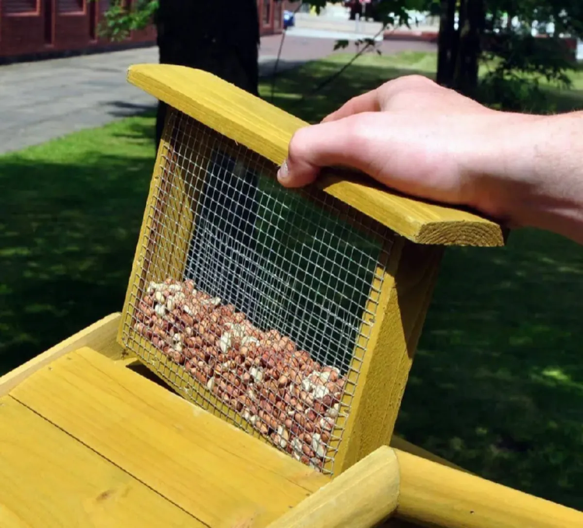 Bird Table With Built in Feeder - Image 3