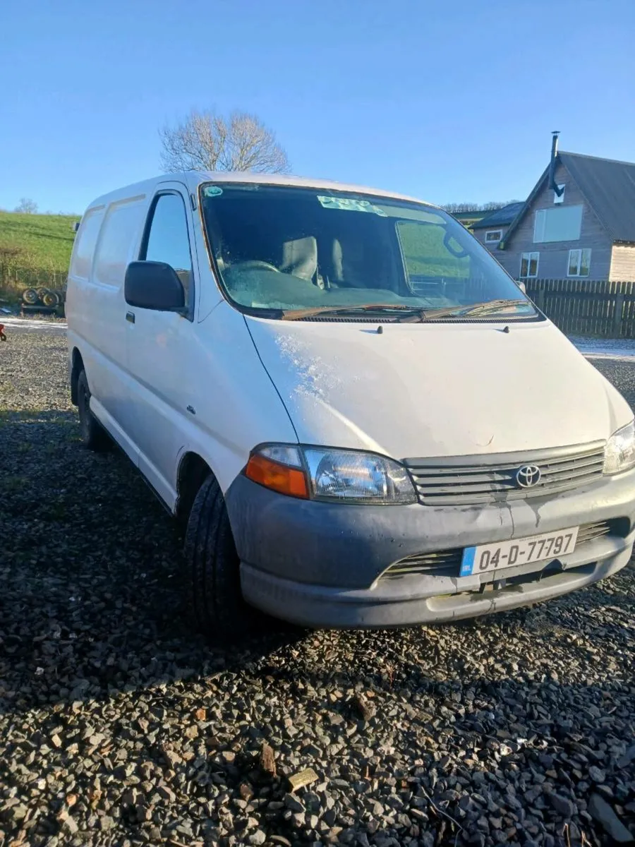 2004 toyota hiace...tested 06/2026 - Image 2