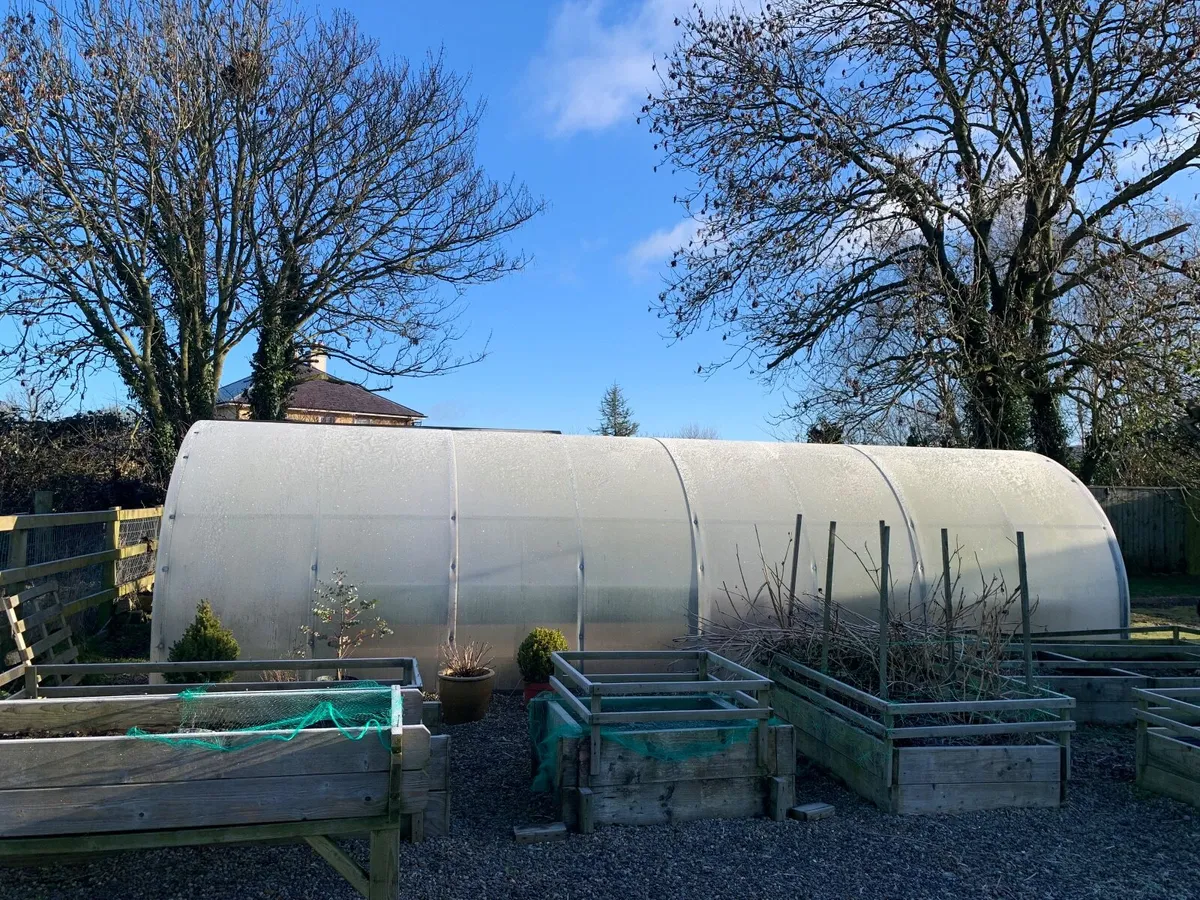 Polytunnel … strong polycarbonate polytunnel - Image 1