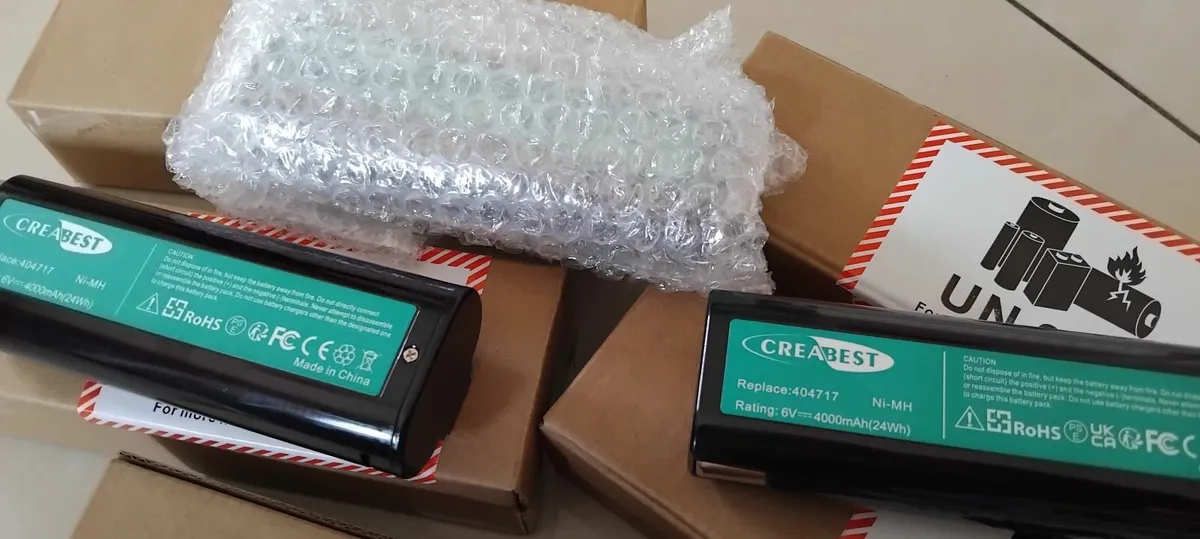 CreaBest Paslode Replacement 6v 4Ah Batteries - Image 2