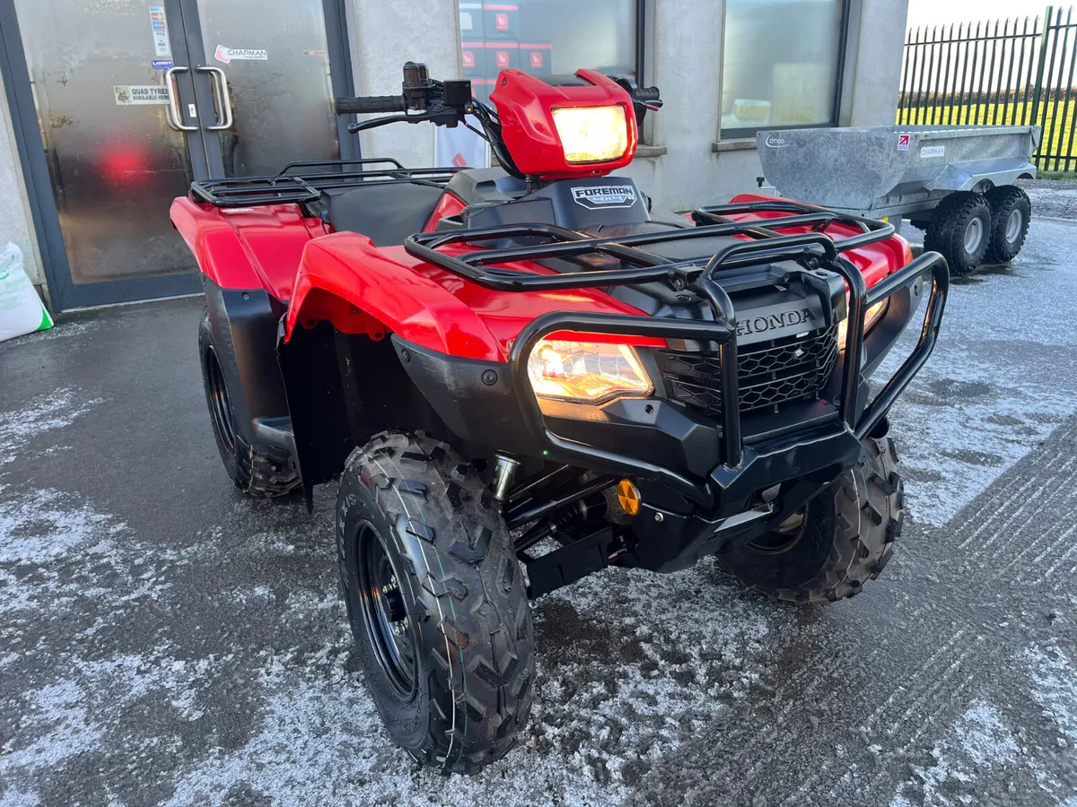 Honda TRX 500 ( Only 968 hours, New tyres) - Image 1