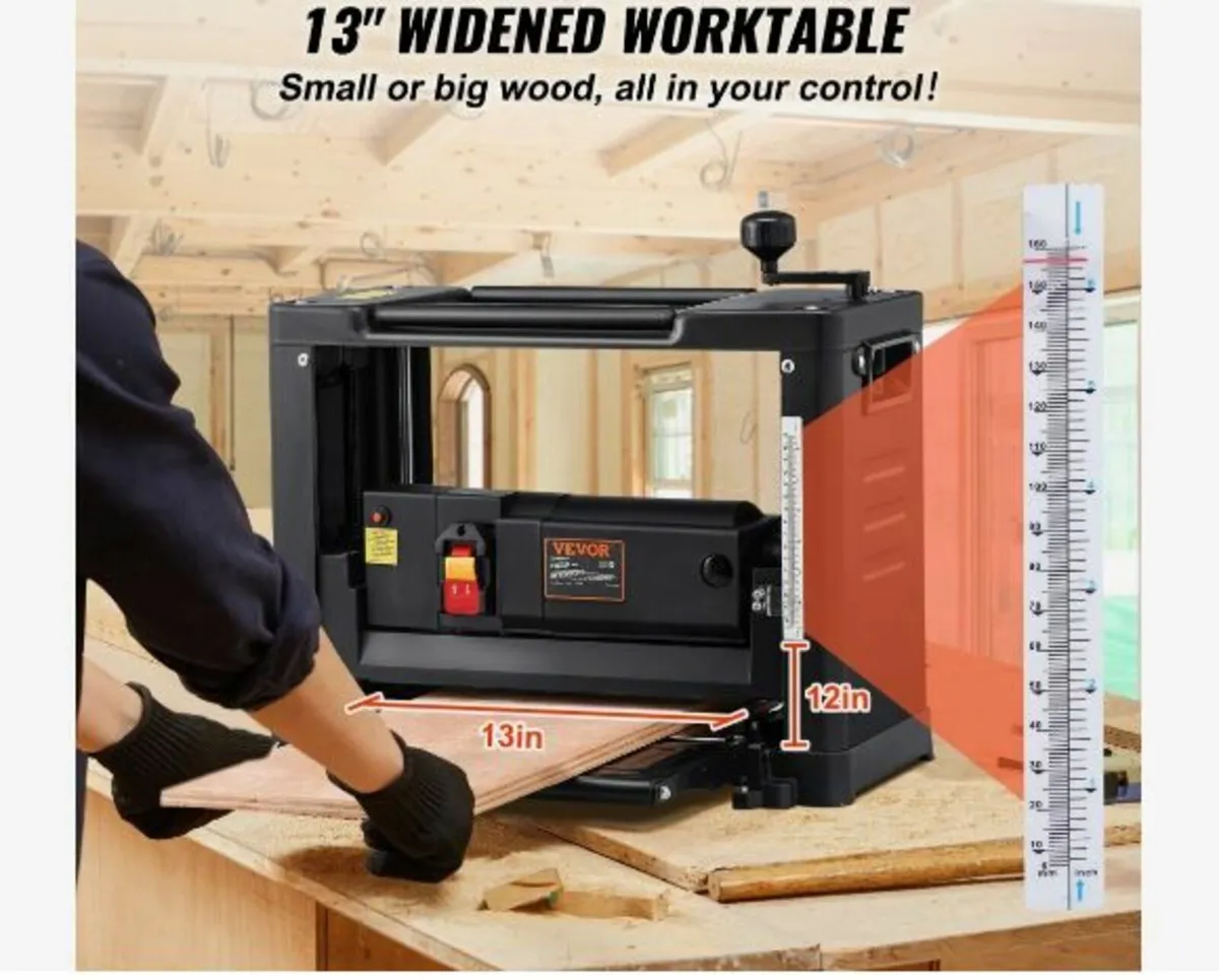 Thickness Planer, Single Speed, 33 cm - Image 2