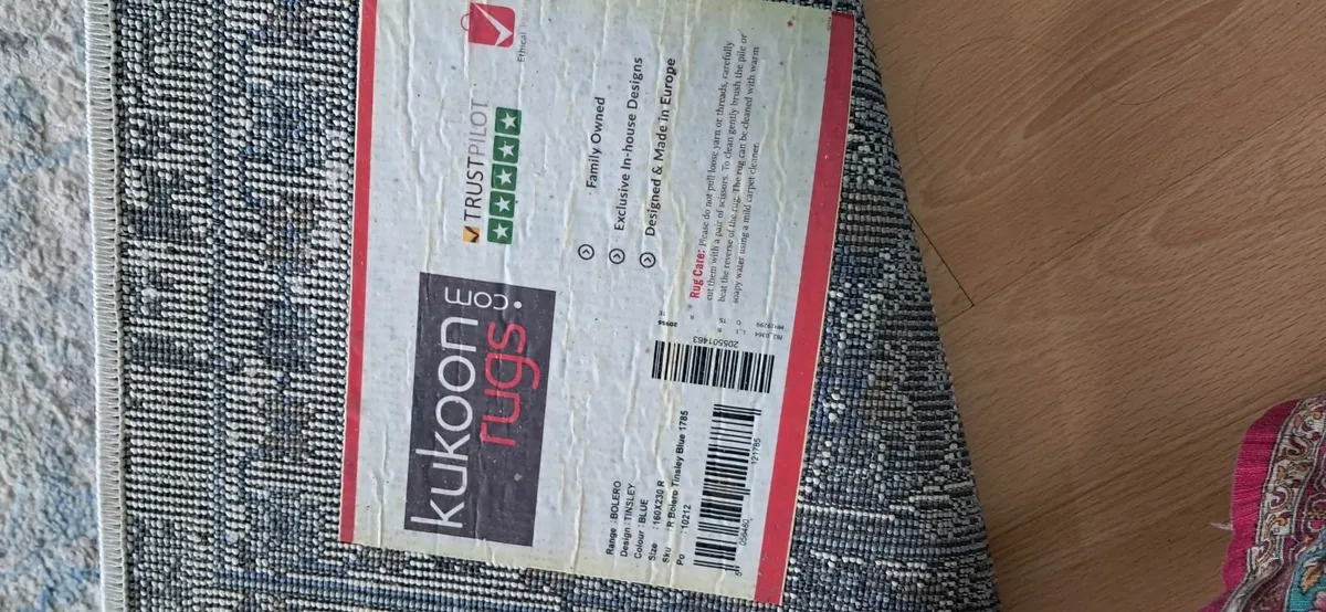 Kukon blue  rug - Image 2