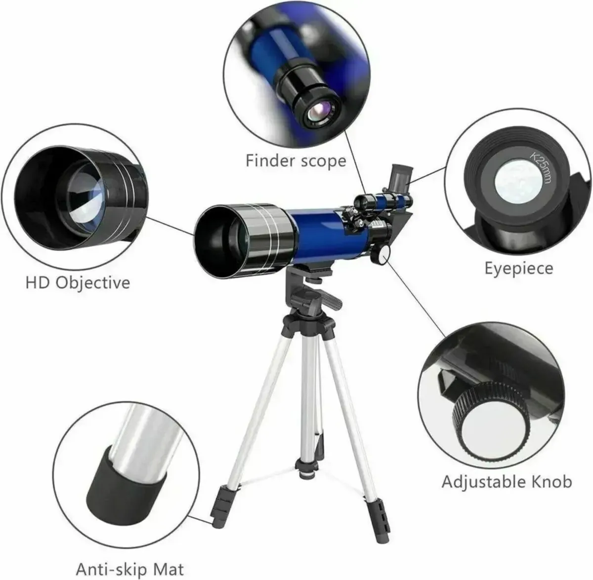 Astronomical Travel Refractor Telescope - Image 4