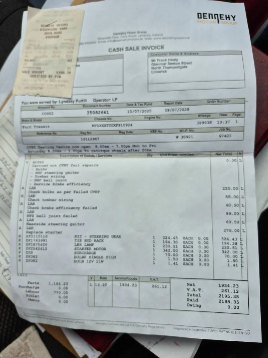 Ford Transit 2016 - Image 1