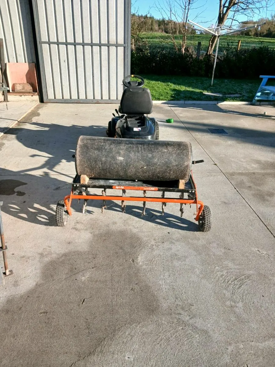Front deck mulcher mower with aerator/scarifier - Image 3