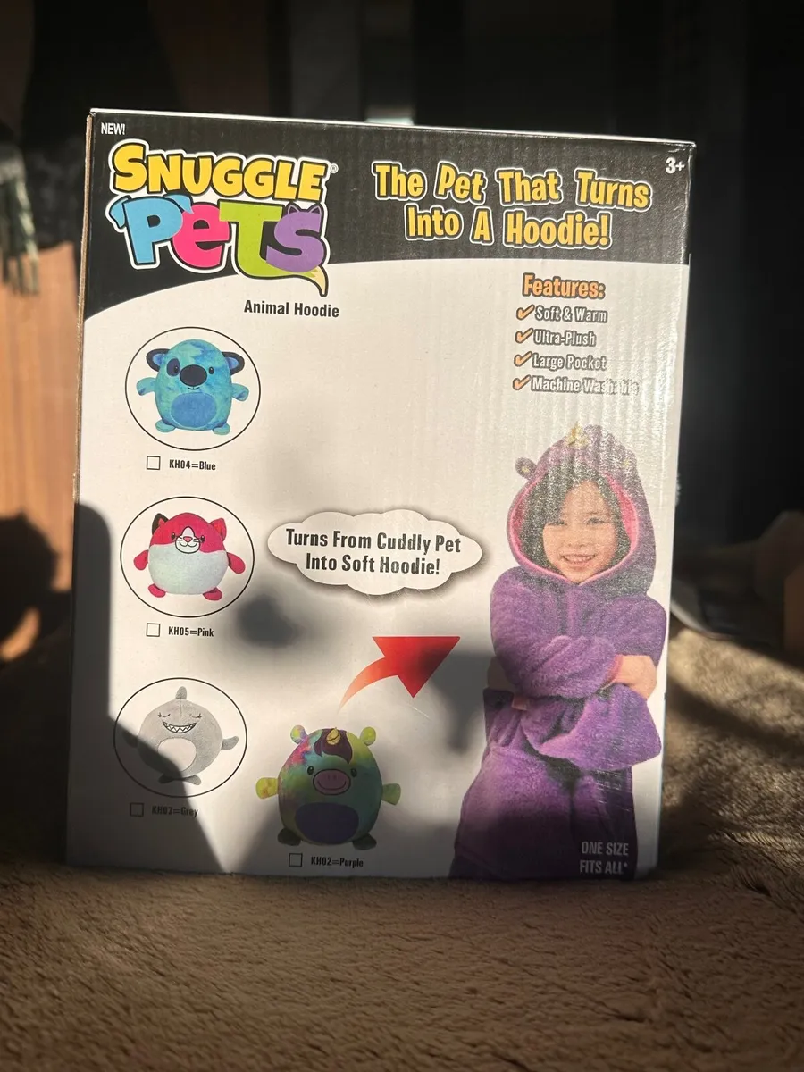 Snuggle Pets Shark Hoodie - Image 3