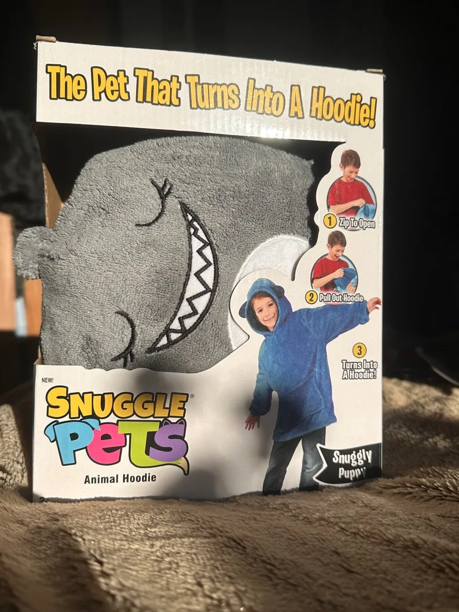 Snuggle Pets Shark Hoodie - Image 1