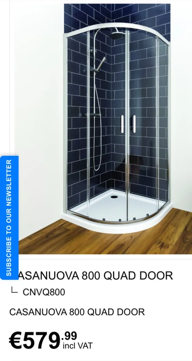 Shower door quadrant 800 NEW - Image 2
