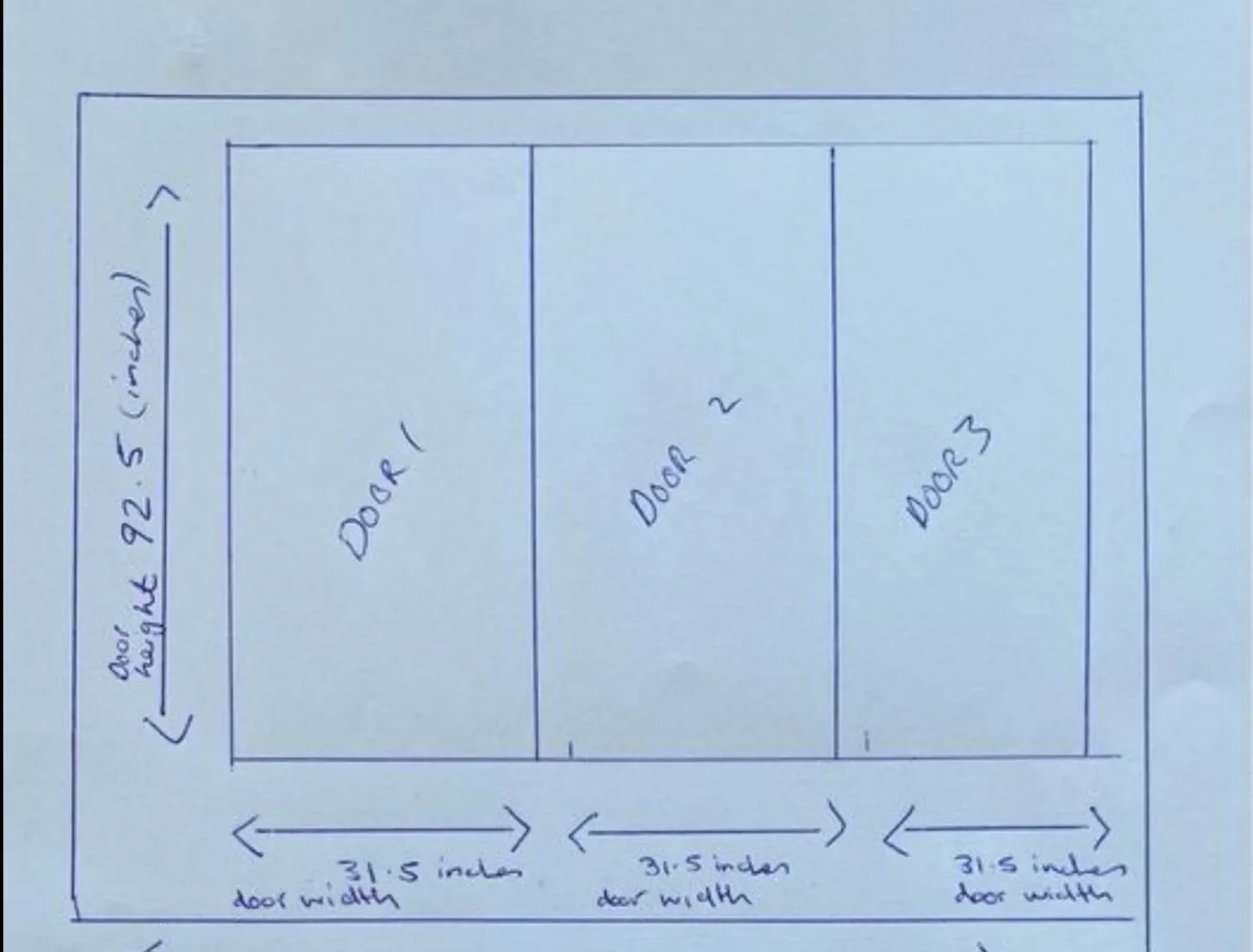 Sliderobe wardrobe doors - Image 4