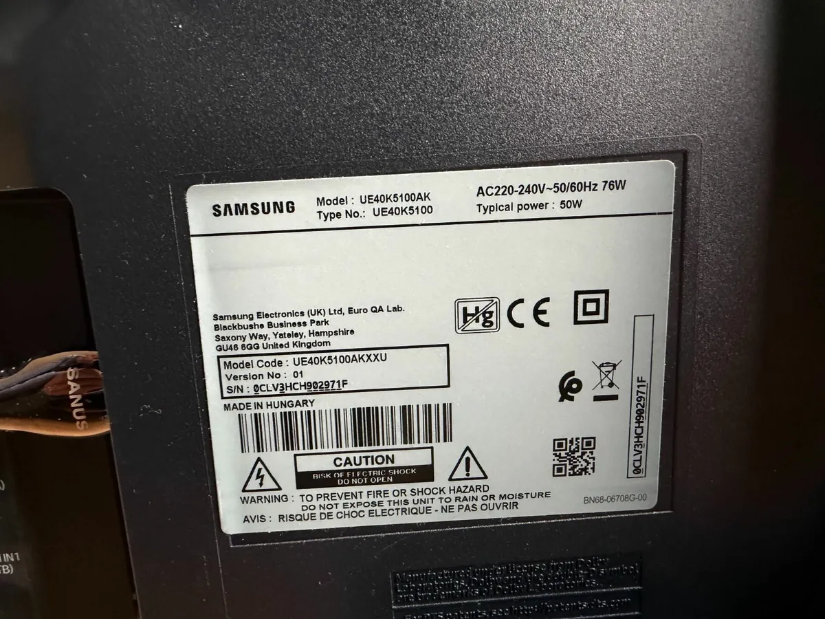 2 HD TV 40" - Samsung & Blaupunkt - Image 2