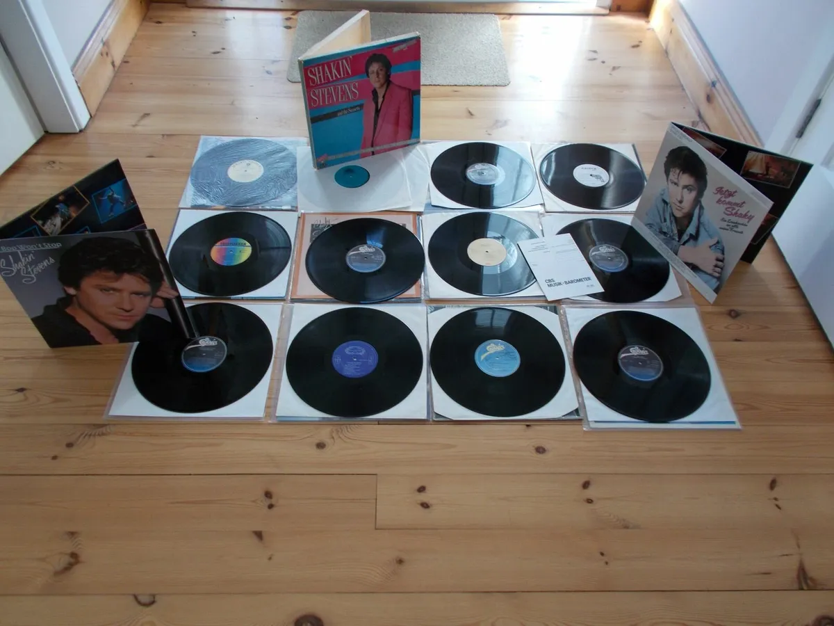 Lot of 12 Shaky Vinyl Album Records - Image 2
