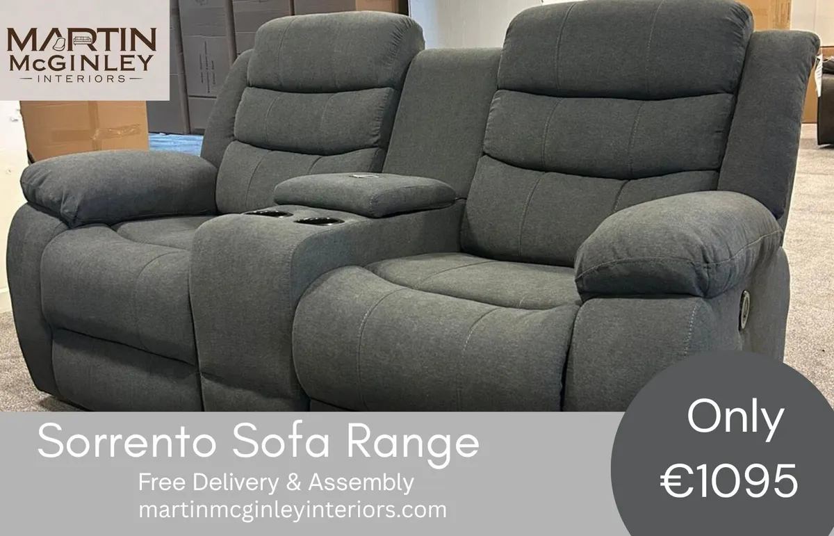 New Sorrento Wireless Charging Sofa Sets - Image 2