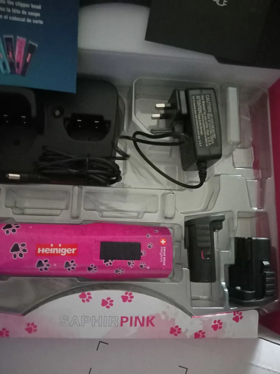 New heiniger saphir pink clippers - Image 2