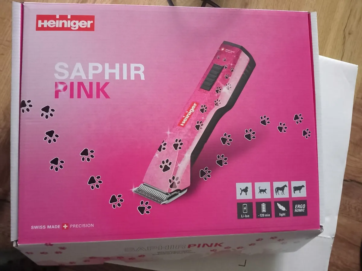 New heiniger saphir pink clippers - Image 1