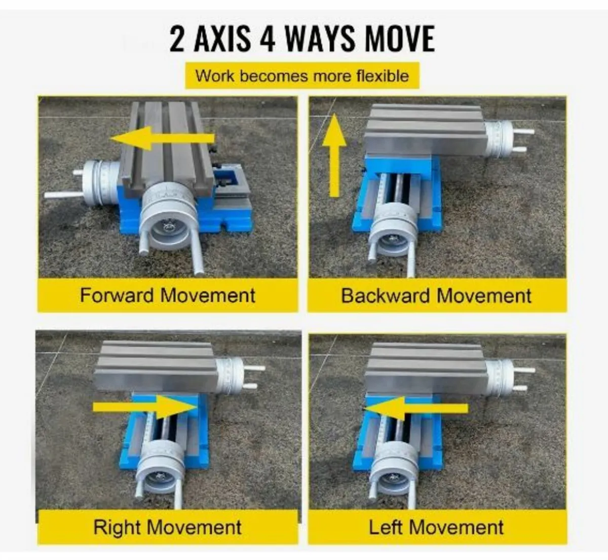 Milling Machine Worktable Cross Slide Table - Image 3