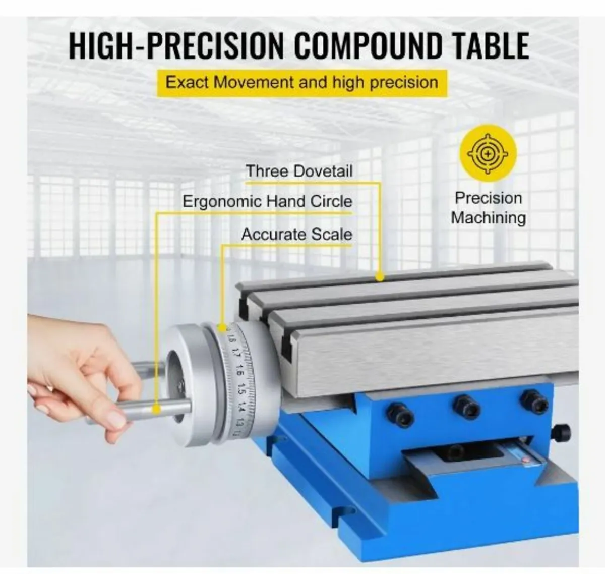 Milling Machine Worktable Cross Slide Table - Image 4